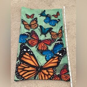 Buff Headband Butterfly Print Cottage Core Monarch Gaiter Mask Bandanna